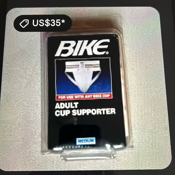 Men’s Adult Brief supporter with cup - Picture 12 of 14